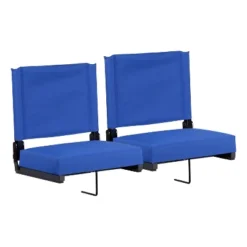 Flash Furniture Set Of 2 Grandstand Comfort Seats By Flash - 500 Lb. Rated Lightweight Stadium Chair With Handle & Ultra-Padded Seat 32 Flash Furniture Set Of 2 Grandstand Comfort Seats By Flash - 500 Lb. Rated Lightweight Stadium Chair With Handle & Ultra-Padded Seat -OUTSUNNY Shop GUEST 01aed32a e153 421b a62c 17d8ea55c73b