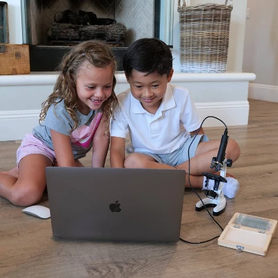 Premium 85pc Kids STEM Microscope Kit With Digital Camera, Kids' Software And More - AmScope 5 Premium 85pc Kids STEM Microscope Kit With Digital Camera, Kids' Software And More - AmScope - Image 3