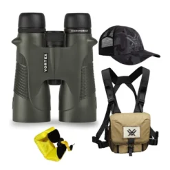 Vortex 12x50 Diamondback HD Roof Prism Binoculars W/Floating Strap & Vortex Hat