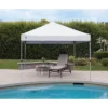 Z-Shade 10 X 10 Foot Peak Straight Leg Portable Instant Shade Tent Outdoor Canopy With Reliable Stakes, Steel Frame, And Carrying Bag, White -OUTSUNNY Shop GUEST 0868fdd6 019e 49c8 a88c 635670ba0eef