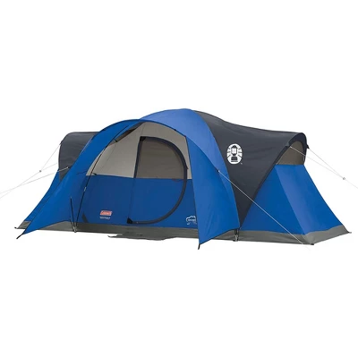 Coleman Montana 8 Person Cabin Camping Hiking Tent With Hinged Door, Blue & Coleman GuestRest 18" Plush Top Double High Airbed, Queen (2 Pack) 3 Coleman Montana 8 Person Cabin Camping Hiking Tent With Hinged Door, Blue & Coleman GuestRest 18" Plush Top Double High Airbed, Queen (2 Pack)