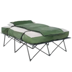 Outsunny 2-Person Folding Camping Cot Portable Outdoor Bed Set With Sleeping Bag, Inflatable Air Mattress, Comfort Pillows And Carry Bag For Outdoor 9 Outsunny 2-Person Folding Camping Cot Portable Outdoor Bed Set With Sleeping Bag, Inflatable Air Mattress, Comfort Pillows And Carry Bag For Outdoor -OUTSUNNY Shop GUEST 09dddd9d 9967 400a 822f 374daeeb06d3