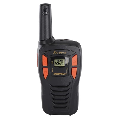 Cobra ACXT145-3 Compact Walkie Talkies - Rechargeable 16-Mile Range Two-Way Radios (3-Pack) - Black & Orange 10 Cobra ACXT145-3 Compact Walkie Talkies - Rechargeable 16-Mile Range Two-Way Radios (3-Pack) - Black & Orange - Image 8