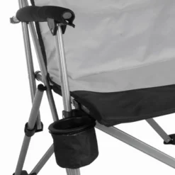 KingCamp Padded Outdoor Folding Lounge Chair Swiveling Cupholder, Side Pocket, And Carry Bag For Camping, Sporting Events, And Tailgating, Black/Grey 8 KingCamp Padded Outdoor Folding Lounge Chair Swiveling Cupholder, Side Pocket, And Carry Bag For Camping, Sporting Events, And Tailgating, Black/Grey -OUTSUNNY Shop GUEST 0afbb2d3 13c6 4c32 a25e 96f7526c2c5f