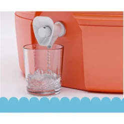 Noa Store Cooler Water Spigot Compatible With Rubbermaid Gott Cooler Valve - Pack Of 3 White