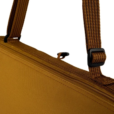 Picnic Time Blanket Tote XL Outdoor Picnic Blanket - English Plaid Brown 8 Picnic Time Blanket Tote XL Outdoor Picnic Blanket - English Plaid Brown - Image 6