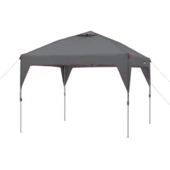 CORE Heavy-duty Instant Shelter Pop-Up Canopy Tent With Wheeled Carry Bag For Camping, Tailgating, And Backyard Events, Gray (6 Pack)