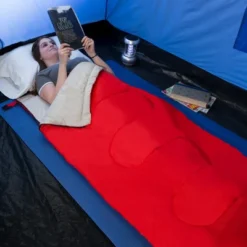 Leisure Sports 2-Season Lightweight Spring/Summer Sleeping Bag - Red -OUTSUNNY Shop GUEST 0ef00f77 ed83 4398 b9cc 6d9ce4561f9f
