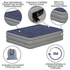 Flash Furniture 18 Inch Air Mattress With ETL Certified Internal Electric Pump And Carrying Case 20 Flash Furniture 18 Inch Air Mattress With ETL Certified Internal Electric Pump And Carrying Case -OUTSUNNY Shop GUEST 0efce970 04b3 4a98 a3d5 9e5b02c2f345