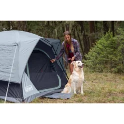 Coleman Skydome 4-Person Lighted Camping Tent -OUTSUNNY Shop GUEST 0f8acfdd 2995 4414 9c3e eb45d6559d62