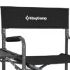 KingCamp Padded Outdoor Folding Director Chair With Side Table, Integrated Cupholder, And Pockets For Camping, Sporting Events, And Picnics, Black -OUTSUNNY Shop GUEST 11aa2ee9 4de6 41ff b2df 47d0bf76264e