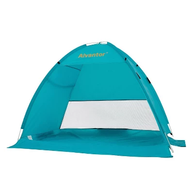 Alvantor Outdoor Instant Pop Up Sun Shade Canopy 2 People Beach Shelter Tent Turquoise 7 Alvantor Outdoor Instant Pop Up Sun Shade Canopy 2 People Beach Shelter Tent Turquoise - Image 5