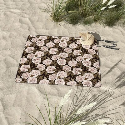 Avenie A Realm Of Roses Dark Academia Picnic Blanket - Deny Designs 4 Avenie A Realm Of Roses Dark Academia Picnic Blanket - Deny Designs - Image 2