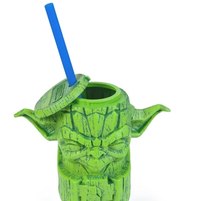 Beeline Creative Geeki Tikis Star Wars Yoda 17oz Plastic Tumbler 4 Beeline Creative Geeki Tikis Star Wars Yoda 17oz Plastic Tumbler - Image 2