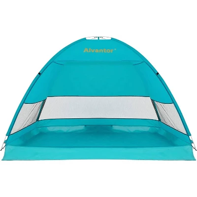 Alvantor Outdoor Instant Pop Up Sun Shade Canopy 2 People Beach Shelter Tent Turquoise 11 Alvantor Outdoor Instant Pop Up Sun Shade Canopy 2 People Beach Shelter Tent Turquoise - Image 9