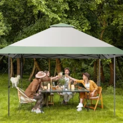 Costway 13x13ft Patio Pop-Up Gazebo Canopy Tent Instant Sun Shelter Outdoor Wheeled Bag -OUTSUNNY Shop GUEST 1943f29e 1e4f 44ba ae12 69188dc1d39d