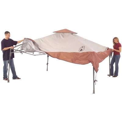 Coleman Instant Beach Canopy 13' X 13' - Tan 4 Coleman Instant Beach Canopy 13' X 13' - Tan - Image 2