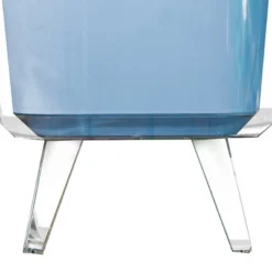 Life Story 8 Gallon Cool Bar Double Insulated Outdoor Patio Drink Cooler And Side Table With Adjustable Height And Non-Slip Rubber Feet, Blue -OUTSUNNY Shop GUEST 1d893285 52a8 4bc5 a366 a29859b2849c