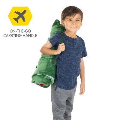 Bixbee Dinosaur Sleeping Bag - Green 5 Bixbee Dinosaur Sleeping Bag - Green - Image 3
