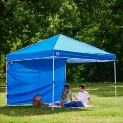 Z-Shade 10 By 10 Foot Everest Instant Straight Leg Canopy Tent Taffeta Sidewall Accessory Only To Provide Protection For Outdoor Events, Blue -OUTSUNNY Shop GUEST 1df80eb1 27e6 48a1 a6e8 1dc0a3e63310