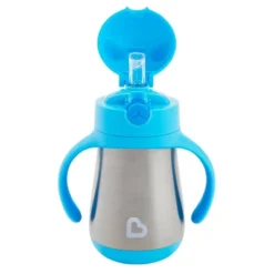 Munchkin Cool Cat Stainless Steel Straw Cup - 8oz