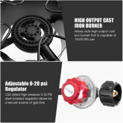 Costway Portable Propane 225,000-BTU 3 Burner Gas Cooker Outdoor Camp Stove BBQ 13 Costway Portable Propane 225,000-BTU 3 Burner Gas Cooker Outdoor Camp Stove BBQ -OUTSUNNY Shop GUEST 216ff099 24b8 4859 94bb 9fc6c77a7c5e