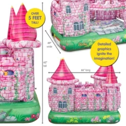 Bixbee Sparkalicious Castle Inflatable -OUTSUNNY Shop GUEST 22b65ba7 4227 476e b623 9d19ffd91f72
