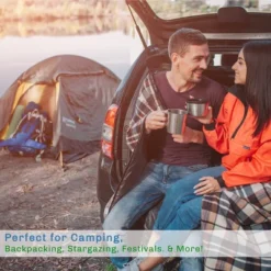 Leisure Sports Extra-Large 3-Season Envelope-Style Sleeping Bag With Carrying Bag - Navy -OUTSUNNY Shop GUEST 2474d9c1 a0db 463e abf3 c987936b1ef2