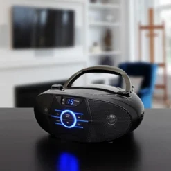 JENSEN AM/FM Radio CD Boombox With LED Display - Black (CD-560) -OUTSUNNY Shop GUEST 2554f5de f0fc 437f 8f2c 039ee57a5926