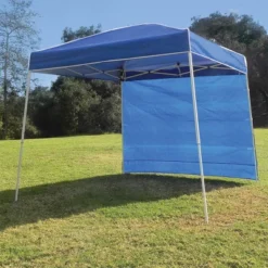 Z-Shade 10 Foot Angled Leg Instant Canopy Tent Taffeta Attachment To Provide Ultimate Shading For Outdoor Events, Blue (Attachment Only) -OUTSUNNY Shop GUEST 262c0570 29ef 4285 8f35 b17a7d66beb3