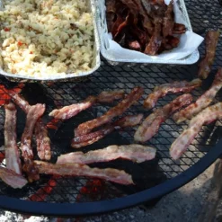 Sunnydaze Decor Sunnydaze Outdoor Camping Or Backyard Heavy-Duty Steel Round X-Marks Fire Pit Cooking Grilling Grate -OUTSUNNY Shop GUEST 2665dc80 1f31 4a6d 8ee8 c47b3be01bcd