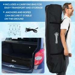 Outsunny 4 Person Insulated Ice Fishing Shelter 360-Degree View, Pop-Up Portable Ice Fishing Tent With Carry Bag, Two Doors And Anchors, Dark Blue 10 Outsunny 4 Person Insulated Ice Fishing Shelter 360-Degree View, Pop-Up Portable Ice Fishing Tent With Carry Bag, Two Doors And Anchors, Dark Blue -OUTSUNNY Shop GUEST 266e4d30 a8b7 4d03 b350 15537d932bcd