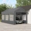 Outsunny 10' X 20' Carport & Party Tent, Height Adjustable Portable Garage With Mesh Windows For Parties, Wedding And Events 1 Outsunny 10' X 20' Carport & Party Tent, Height Adjustable Portable Garage With Mesh Windows For Parties, Wedding And Events -OUTSUNNY Shop GUEST 2a2154a9 6b3e 424a 999e ef595185368e