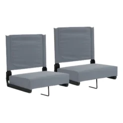 Flash Furniture Set Of 2 Grandstand Comfort Seats By Flash - 500 Lb. Rated Lightweight Stadium Chair With Handle & Ultra-Padded Seat 35 Flash Furniture Set Of 2 Grandstand Comfort Seats By Flash - 500 Lb. Rated Lightweight Stadium Chair With Handle & Ultra-Padded Seat -OUTSUNNY Shop GUEST 2c5f7578 bda6 4cf7 95aa 5ea080fe5dfd