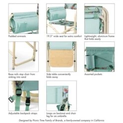 Picnic Time Outdoor Directors Chair - Tropical -OUTSUNNY Shop GUEST 2ce87938 832c 4128 8d05 9cab5a233833