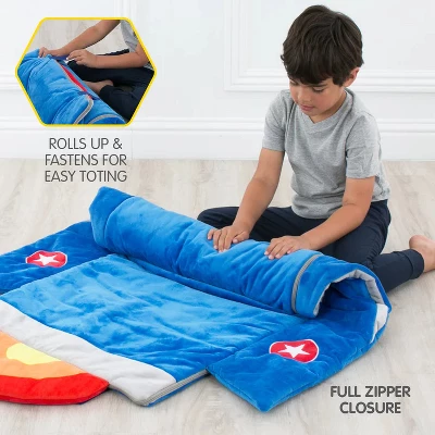 Bixbee Rocketflyer Sleeping Bag - Blue 4 Bixbee Rocketflyer Sleeping Bag - Blue - Image 2