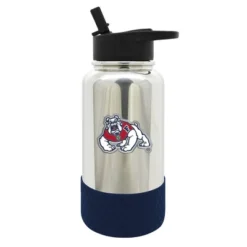 NCAA Fresno State Bulldogs 32oz Chrome Thirst Hydration Water Bottle