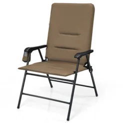 Tangkula Outdoor Folding Chair Collapsible Enlarged Chair With Cup Holder Grey/Brown 9 Tangkula Outdoor Folding Chair Collapsible Enlarged Chair With Cup Holder Grey/Brown -OUTSUNNY Shop GUEST 306b9cc1 2aba 43ee b7c6 701b0c9fa3e4