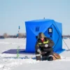 Outsunny 2 Person Ice Fishing Shelter, Waterproof Oxford Fabric Portable Pop-up Ice Tent With Bag For Outdoor Fishing -OUTSUNNY Shop GUEST 31afdffa 2a8f 4e5f aae3 a5fd10ab24be