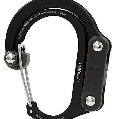 Gear Aid Heroclip Mini Hybrid Camping Gear Clip 4 Gear Aid Heroclip Mini Hybrid Camping Gear Clip - Image 2