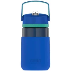 Thermos 12 Oz. Kid's Tritan Hydration Bottle W/ Straw And Silicone Sleeve - Blue