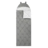 Twin XL Nicki Sleeping Bag Gray - Chic Home Design -OUTSUNNY Shop GUEST 35650b6f 405c 4747 976c d41d5f85330a