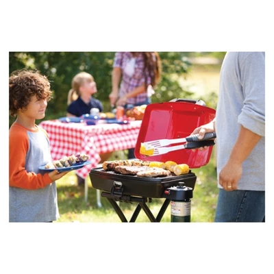 Coleman Sportster Propane Grill - Black/Red 10 Coleman Sportster Propane Grill - Black/Red - Image 8