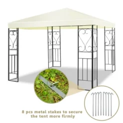 Costway 10'x10' Patio Gazebo Canopy Tent Steel Frame Shelter Patio Party Awning 17 Costway 10'x10' Patio Gazebo Canopy Tent Steel Frame Shelter Patio Party Awning -OUTSUNNY Shop GUEST 363938ea b03d 4bb9 91e2 ee68bbe7e17f