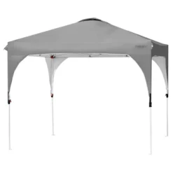 10x10 FT Outdoor Pop Up Tent Canopy Height Adjustable Sun Shelter W/ Roller Bag -OUTSUNNY Shop GUEST 36cc66e0 579e 4d10 bd66 679fc4603b68