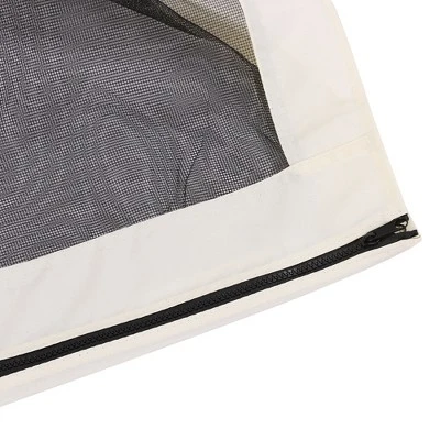 Outsunny Universal Replacement Mesh Sidewall Netting For Patio Gazebos And Canopy Tents With Zippers, (Sidewall Only) 7 Outsunny Universal Replacement Mesh Sidewall Netting For Patio Gazebos And Canopy Tents With Zippers, (Sidewall Only) - Image 5