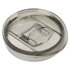 FIFTY/FIFTY 15oz Stainless Steel With PP Lid Speckle Mug Brick Red/White