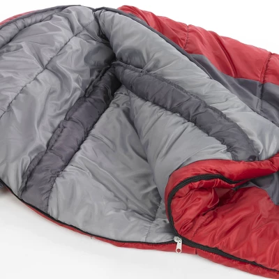 Wenzel Windy Pass 0 Degrees Fahrenheit Mummy Sleeping Bag - Dark Gray 4 Wenzel Windy Pass 0 Degrees Fahrenheit Mummy Sleeping Bag - Dark Gray - Image 2