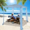 Costway 6.6' X 6.6' Foldable Beach Cabana Easy-Setup Beach Canopy W/ Carry Bag NavyBlue 1 Costway 6.6' X 6.6' Foldable Beach Cabana Easy-Setup Beach Canopy W/ Carry Bag NavyBlue -OUTSUNNY Shop GUEST 3fcf2826 fa0d 4d9c bfa1 d3067e1a8e25
