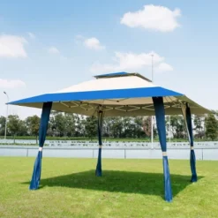 Tangkula 13' X13' Folding Gazebo Canopy Patio Outdoor Tent Party Shade Shelter -OUTSUNNY Shop GUEST 40c81ee6 bb53 4492 b44b dc9da20a6207